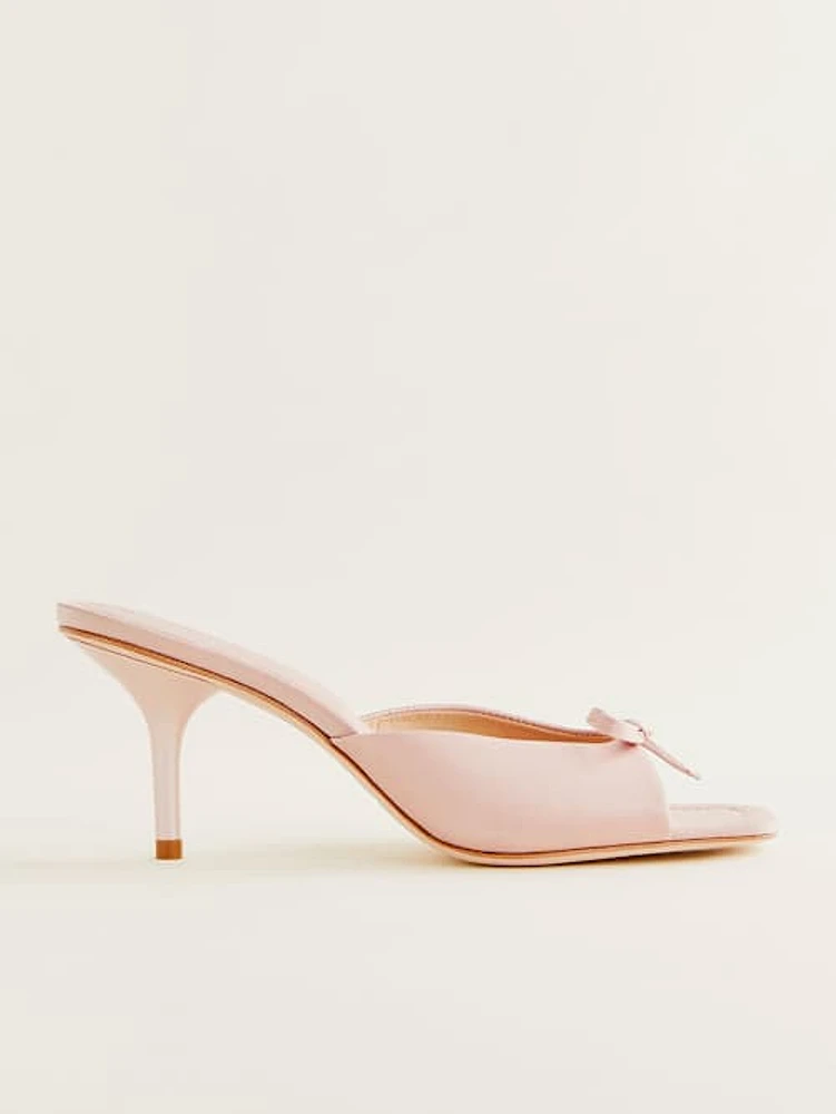 Clementine Heeled Mule Sandal