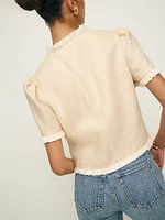 Bess Linen Top