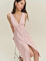 Sebastien Linen Dress