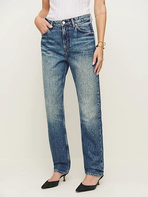 Bobbi Mid Rise Boyfriend Jeans