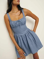 Daria Linen Dress