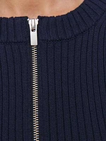 Ryan Cotton Zip Sweater