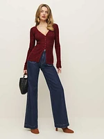 Sutton Regenerative Merino Open Knit Sweater
