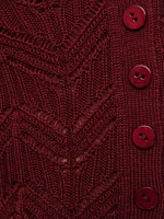 Sutton Regenerative Merino Open Knit Sweater