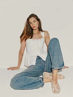 Evie Linen Top