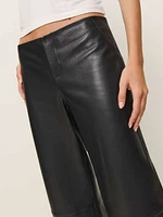 Veda Vida Low Rise Leather Pant