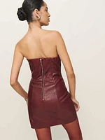 Veda Olivia Leather Dress