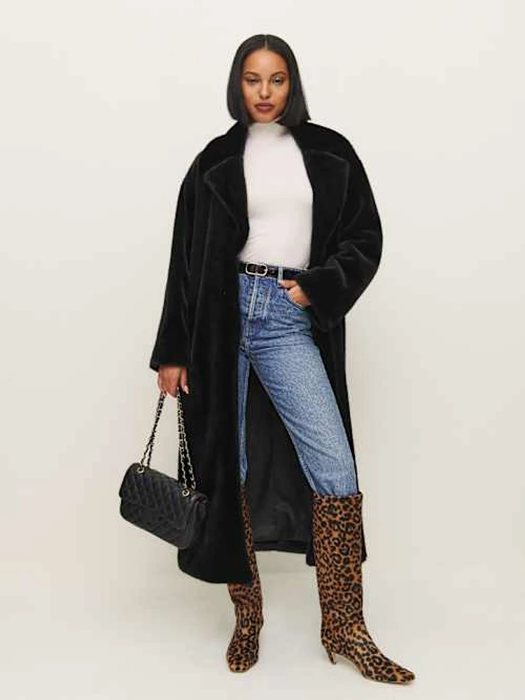 Chloe Faux Fur Oversized Coat