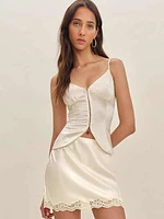 Neera Satin Skirt