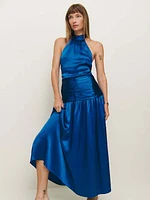 Zaria Silk Dress