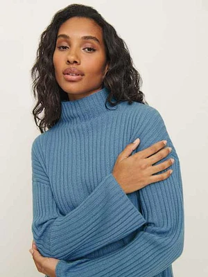 Lawson Oversized Cashmere Turtleneck