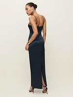Sathia Satin Dress