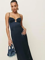 Sathia Satin Dress