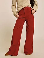 Eden Wide Leg Corduroy Pants
