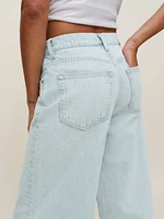 Eden Mid Rise Wide Leg Jeans