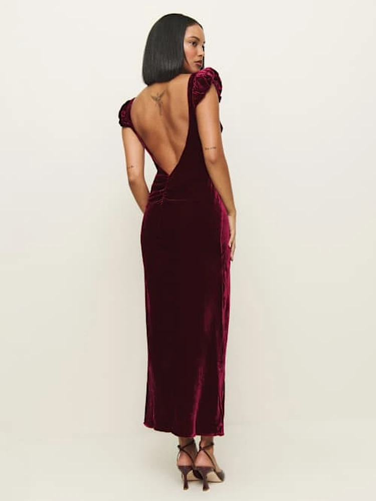 Rhia Velvet Dress