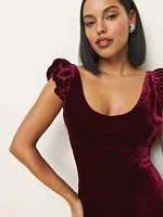 Rhia Velvet Dress