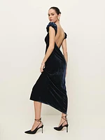 Rhia Velvet Dress