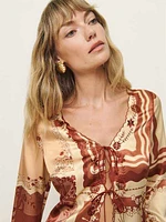 Rosina Silk Top