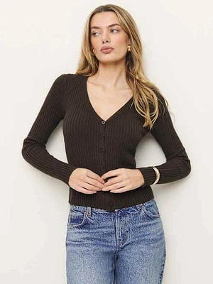 Fia Cashmere Blend Cardigan