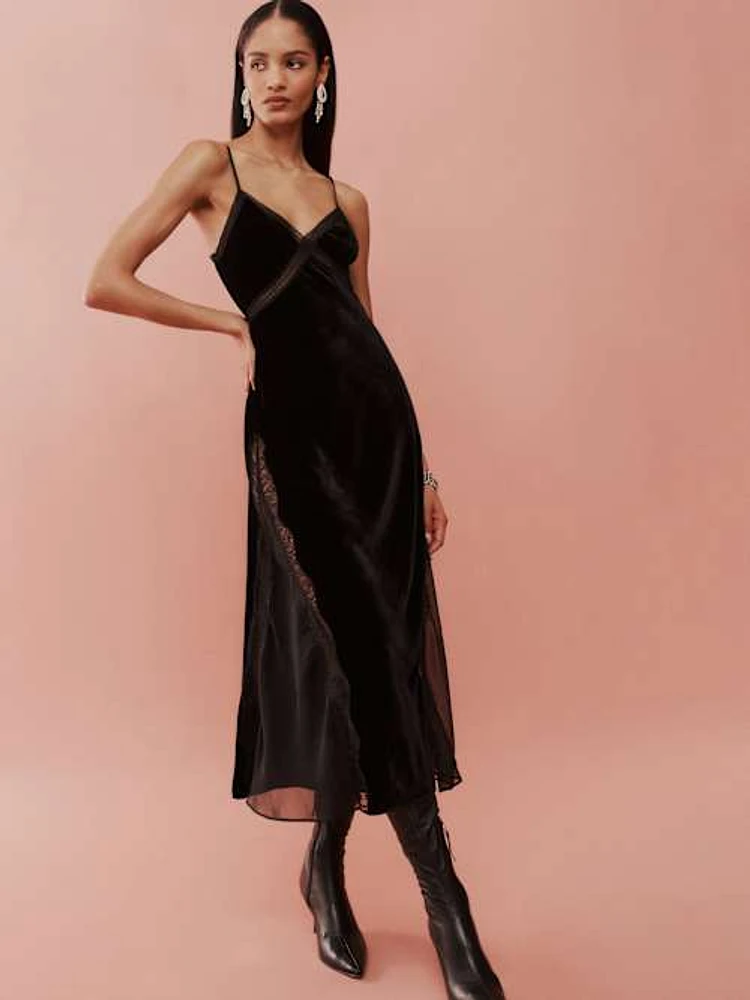 Ziah Velvet Dress