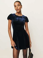 Lynette Velvet Dress