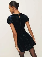 Lynette Velvet Dress