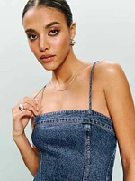 Elma Denim Mini Dress