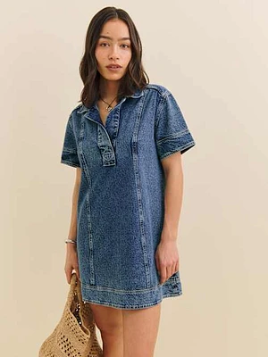 Clark Denim Mini Dress