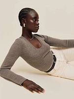 Benji Regenerative Merino Scoop Neck