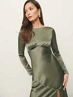 Naila Satin Dress