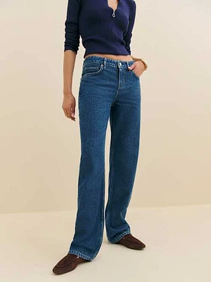 Charlee Low Rise Straight Leg Jeans