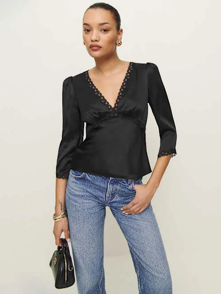 Ellery Silk Top