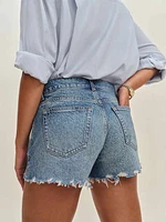 Sutton Low Rise 2.5" Slouchy Jean Shorts