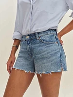 Sutton Low Rise 2.5" Slouchy Jean Shorts