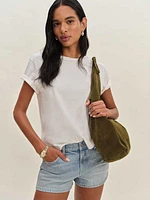 Annie Stretch Low Rise 2.5” Jean Shorts