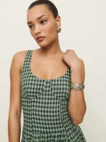 Roslyn Linen Dress