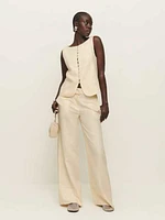 Addison Linen Top