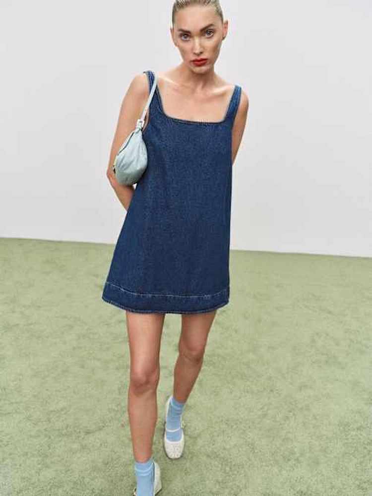 Myla Denim Mini Dress