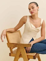 Viola Linen Top