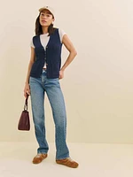 Faye Cotton Sweater Vest