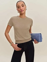 Aviva Linen Cotton Crew