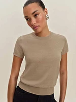 Aviva Linen Cotton Crew