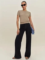 Aviva Linen Cotton Crew