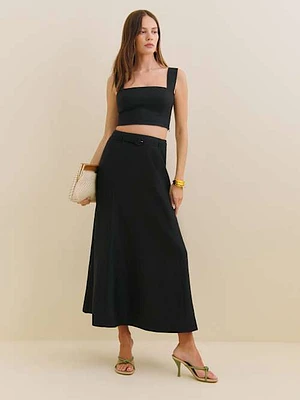 Chloe Linen Skirt