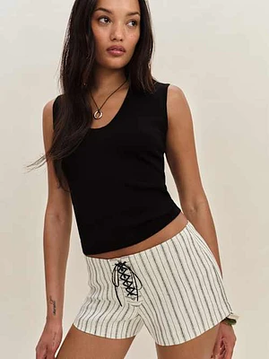 Quin Linen Short