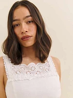 Marcia Linen Top