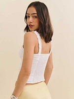Marcia Linen Top