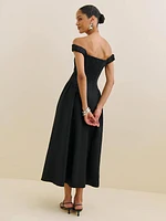 Monet Linen Dress