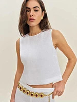 Annie Linen Top